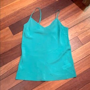 Silk cami - teal